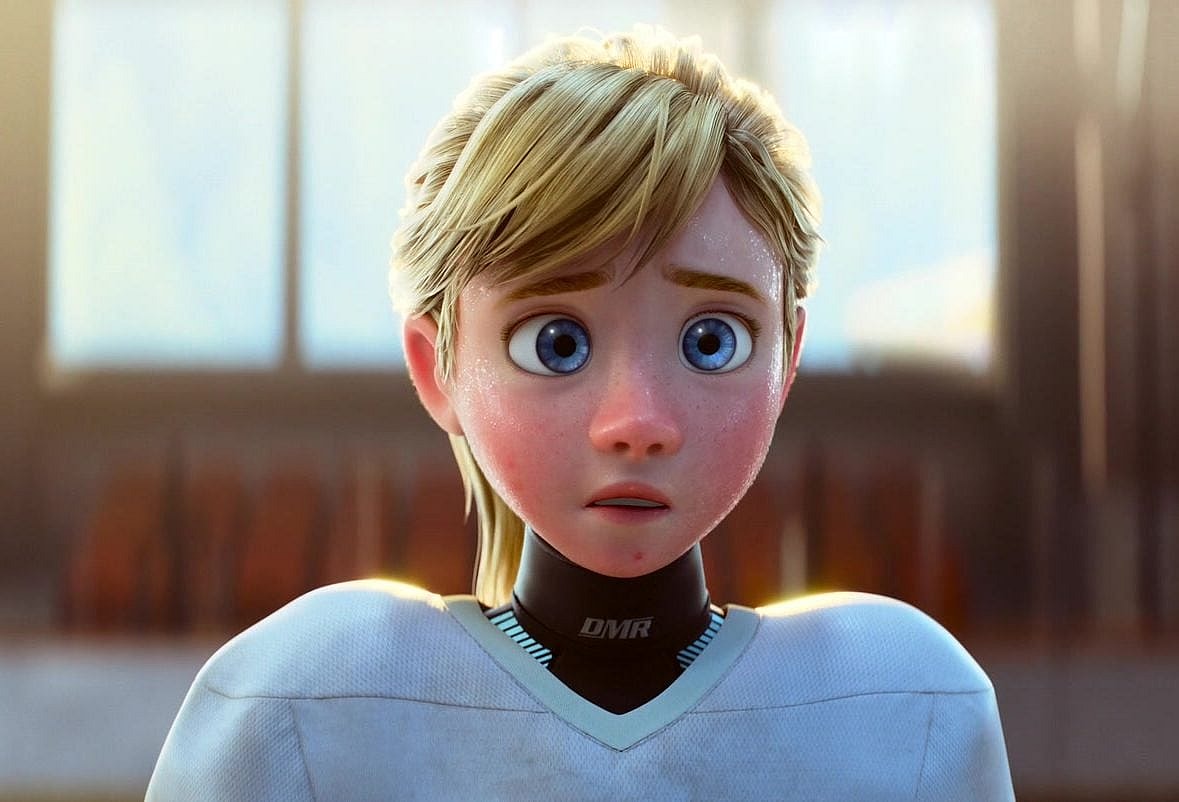 Riley (Kensington Tallman) fears she doesn't have what it takes to make the team in Inside Out 2 (2024), Disney/Pixar