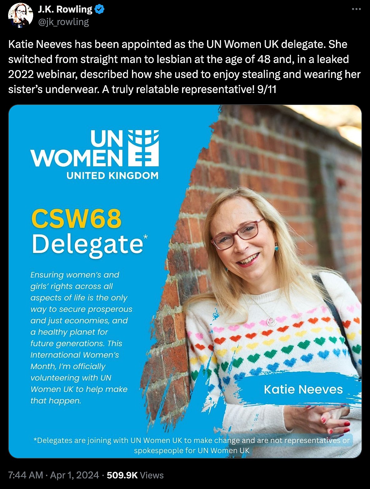J.K. Rowling (@jk_rowling) on X