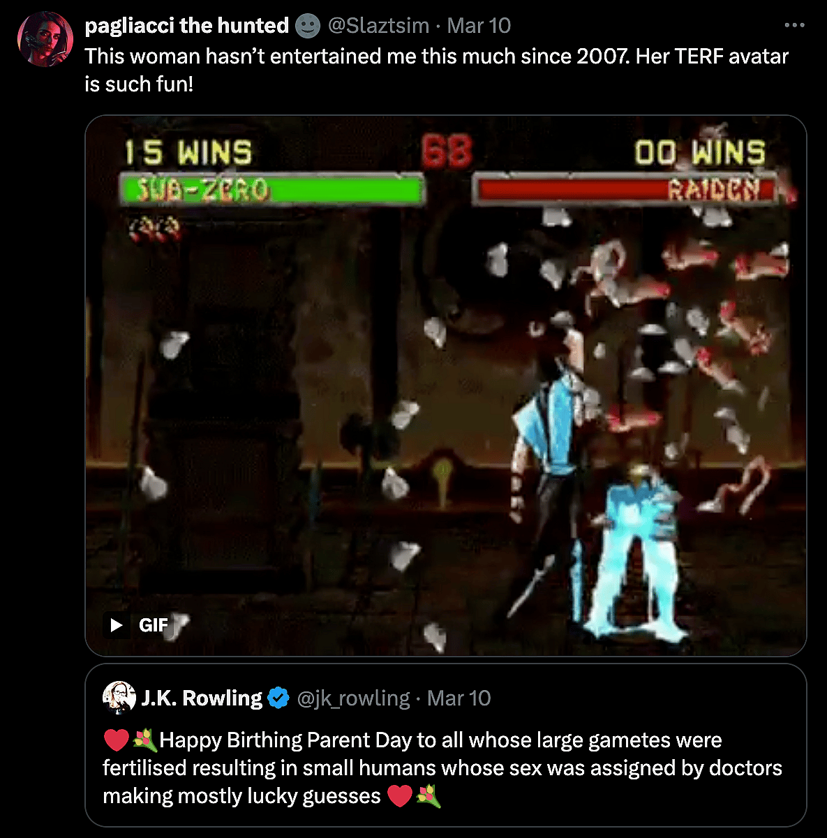 pagliacci the hunted (@Slaztsim) on X