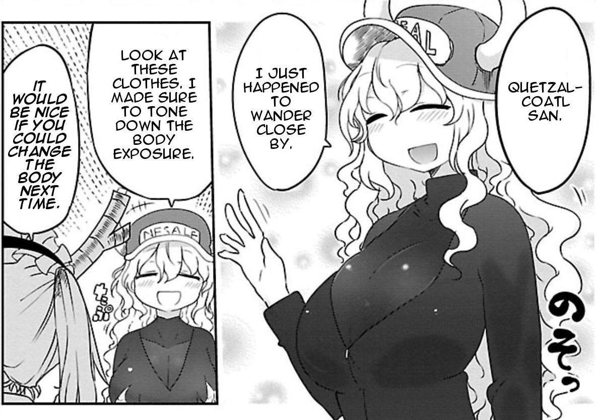dragon maid tone down body exposure