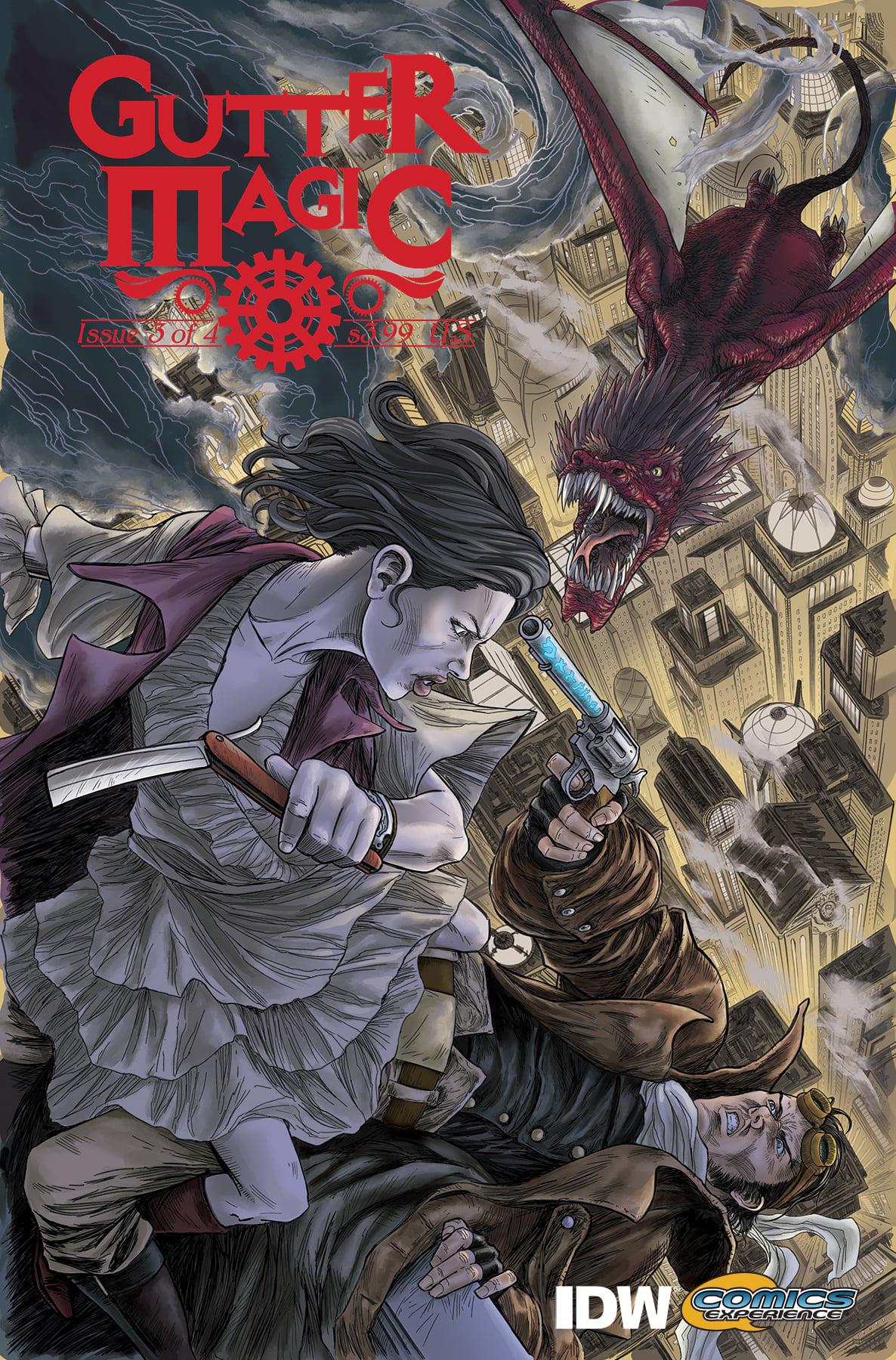 Gutter Magic #3 (of 4) Cover