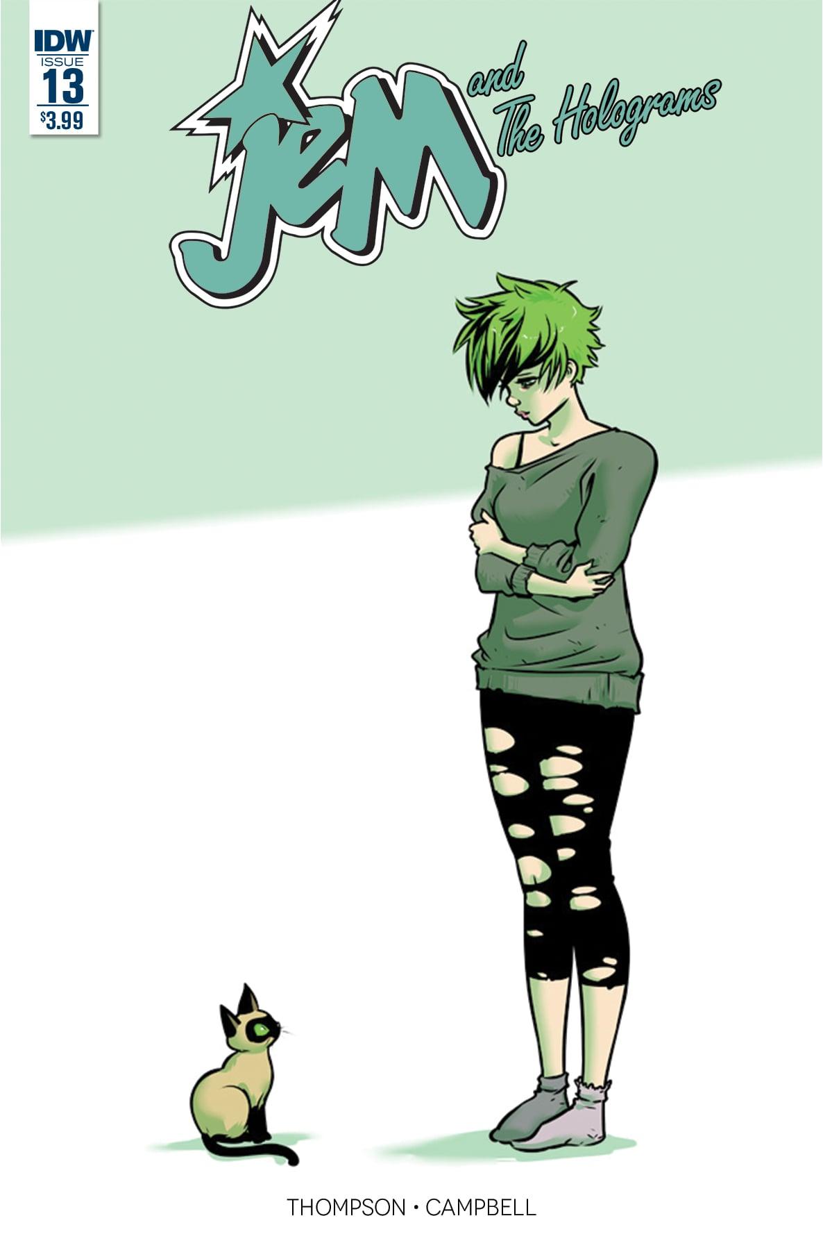 Jem and the Holograms #13: Dark Jem, Part 3 Cover