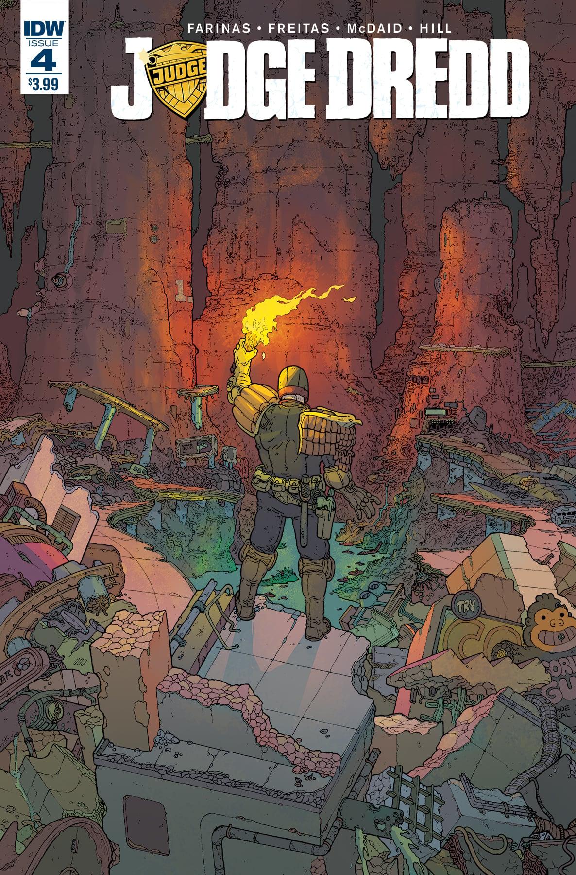 Judge Dredd #4 Cover