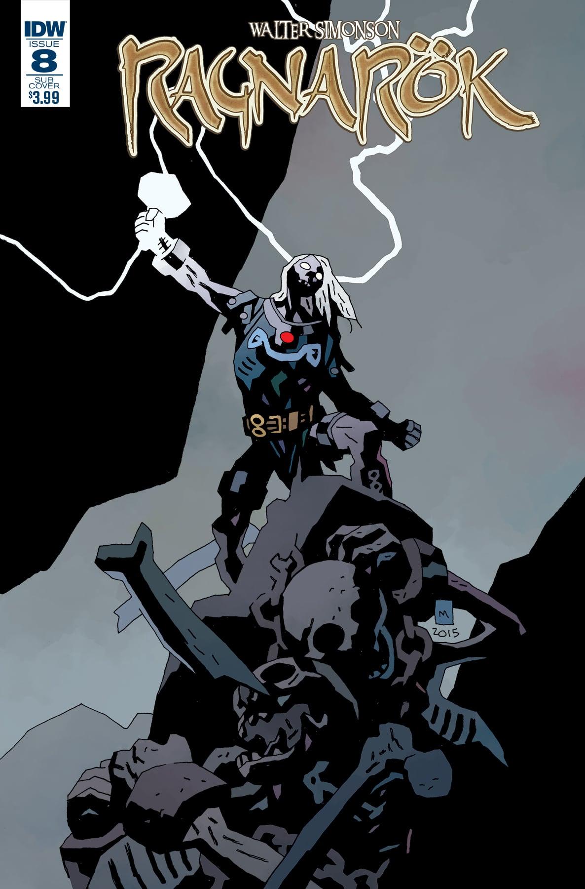 Ragnarok #8 Cover