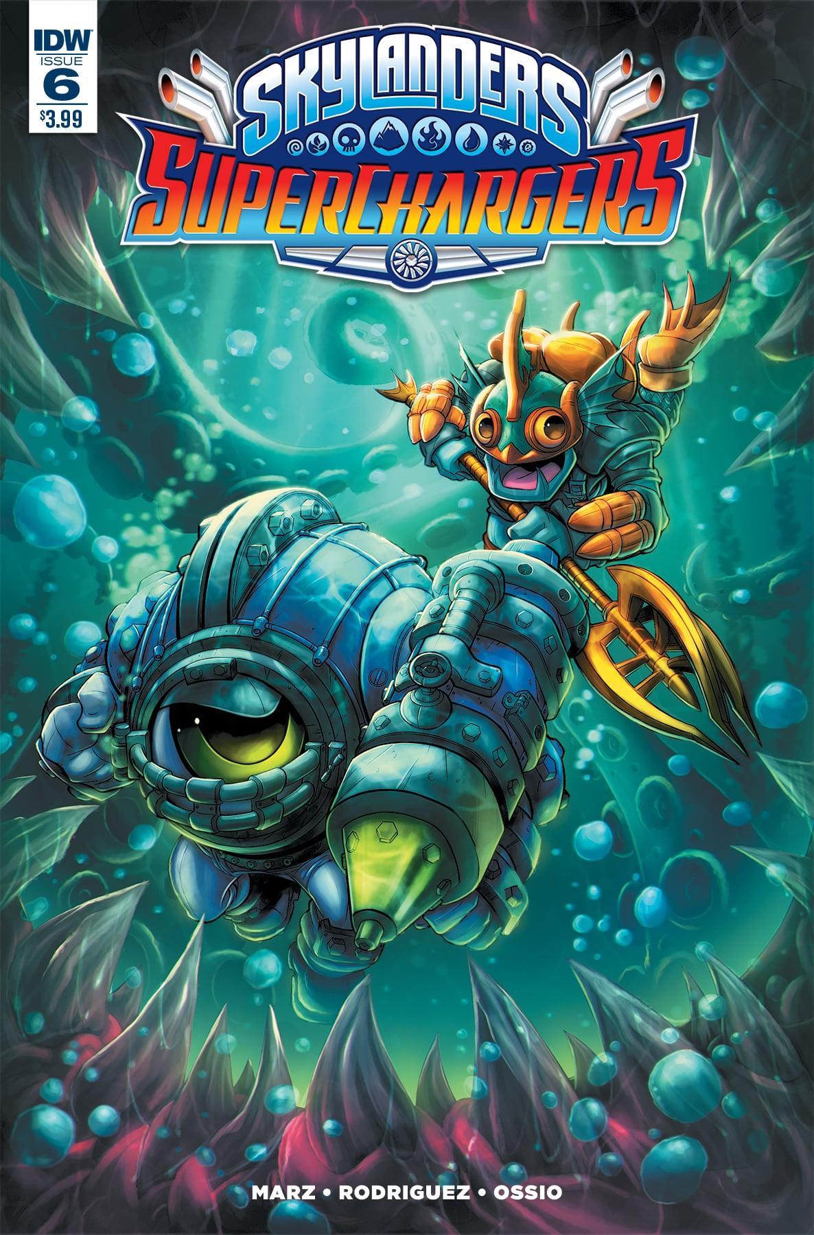 Skylanders Superchargers #6 Cover
