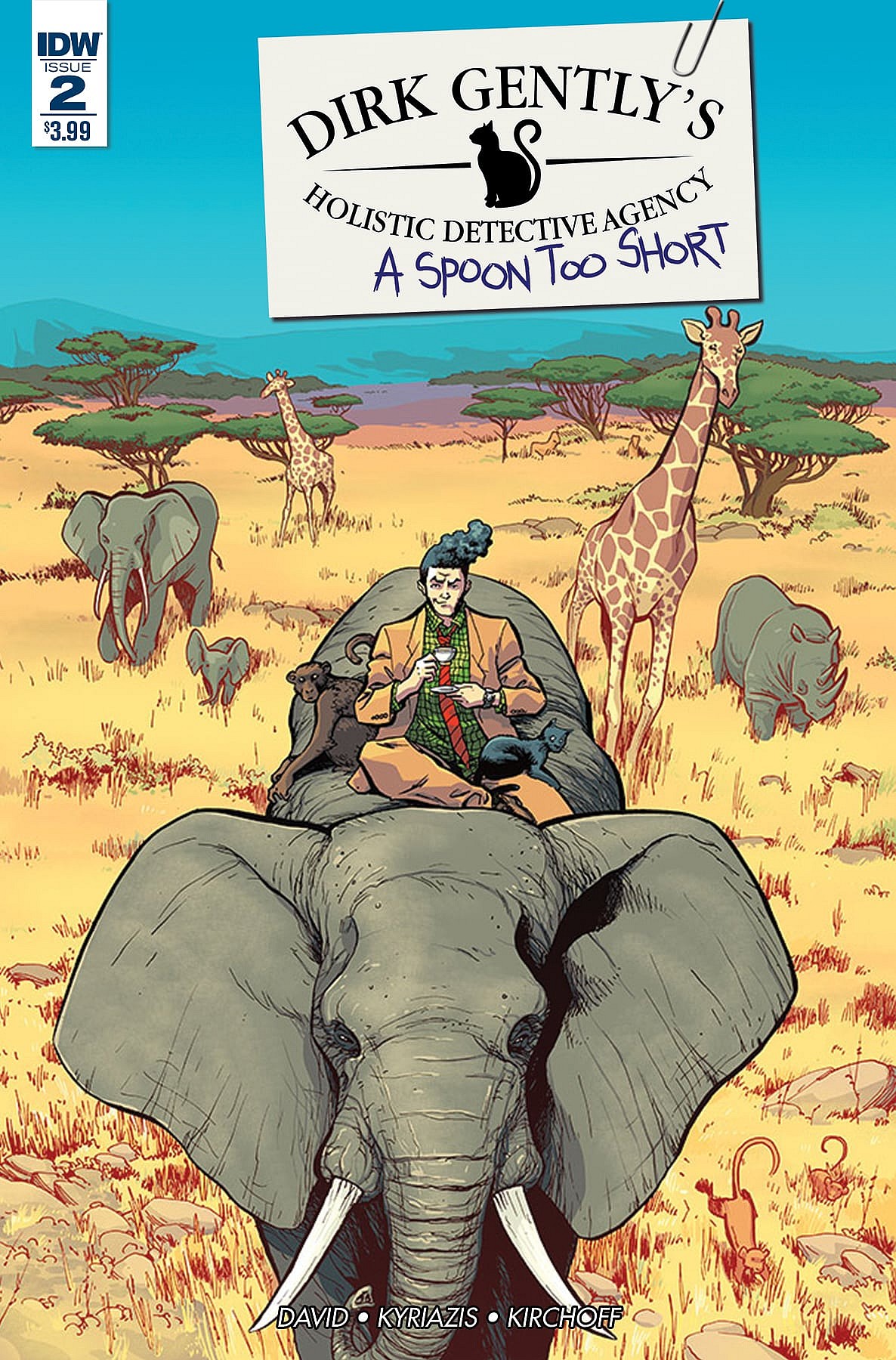 Dirk Gently’s Holistic Detective Agency: A Spoon Too Short #2 (of 5)