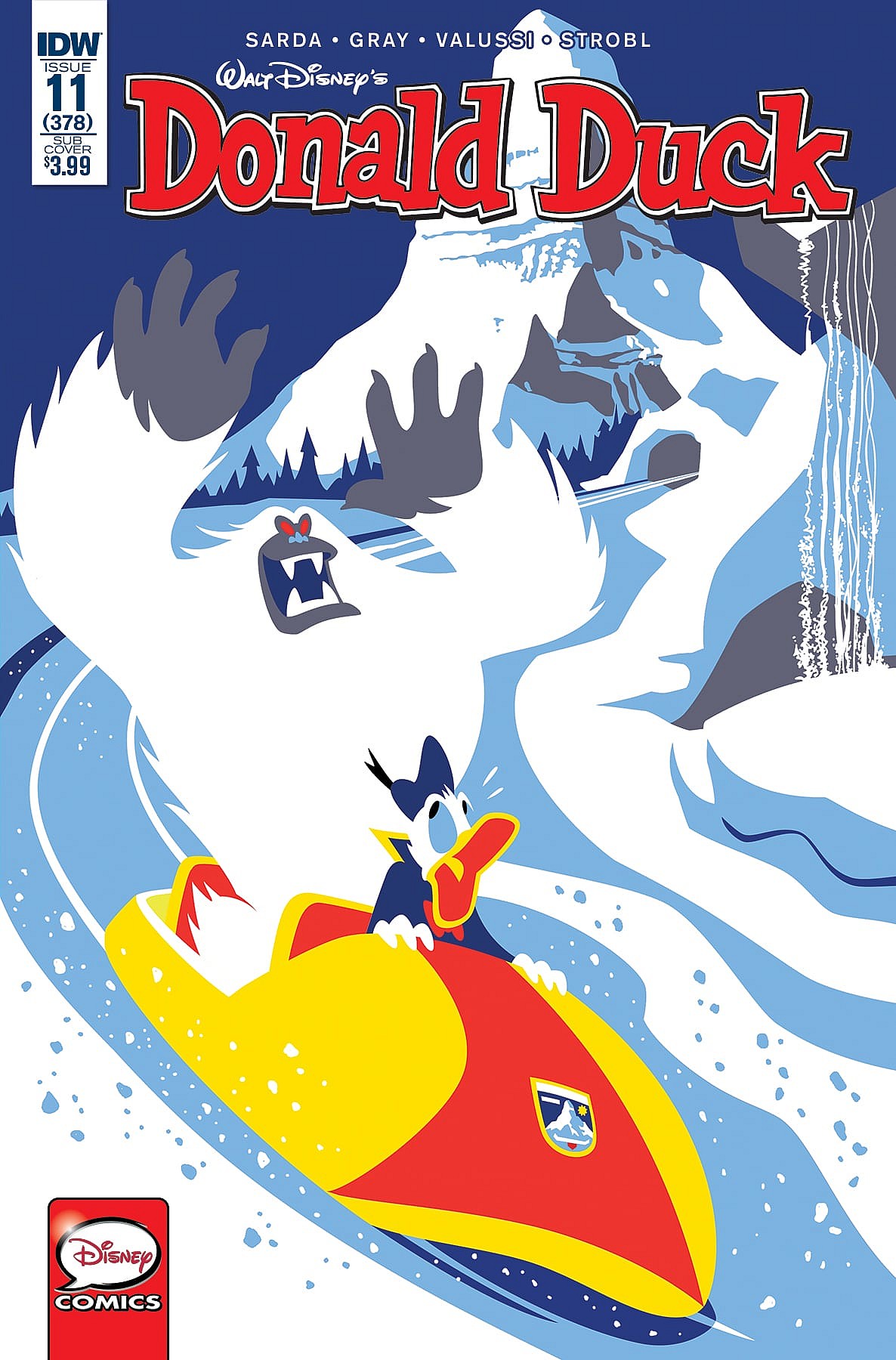 Donald Duck #11 Cover