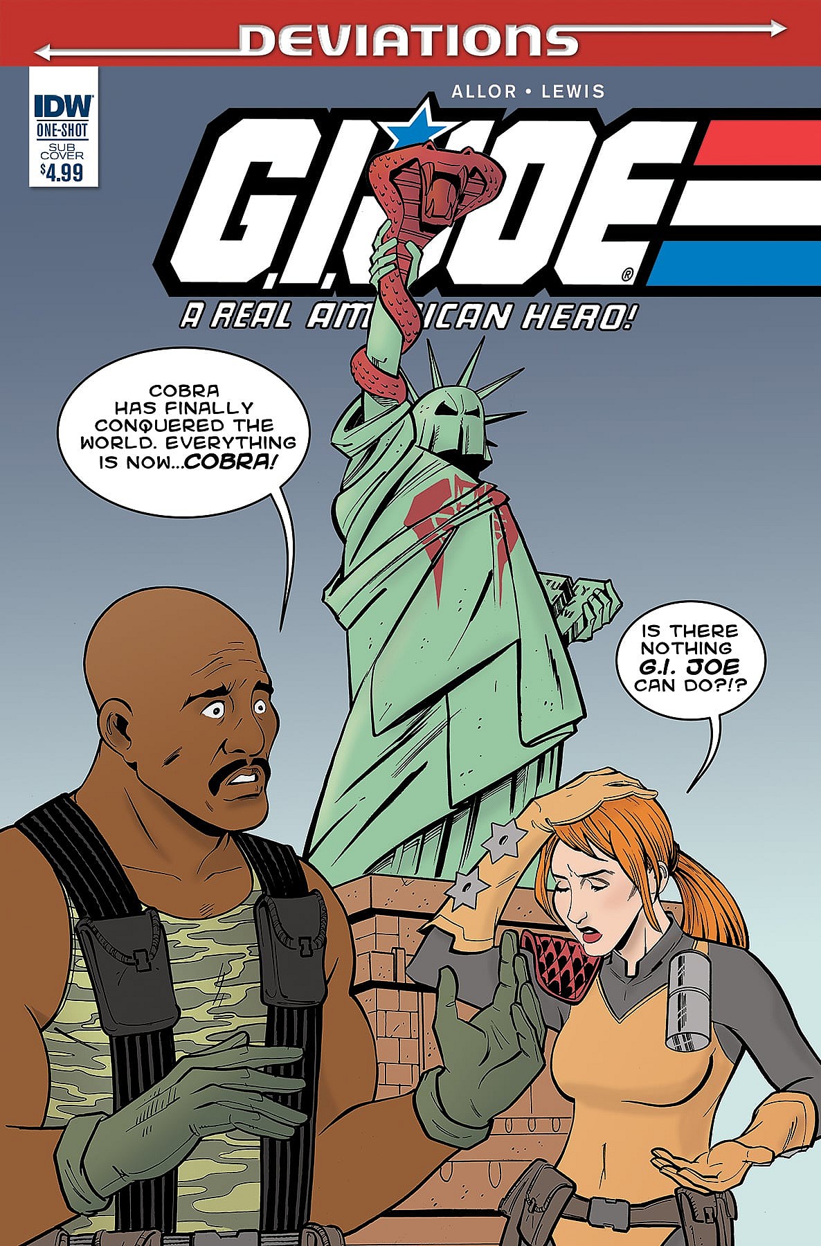 G.I. JOE Deviations Cover