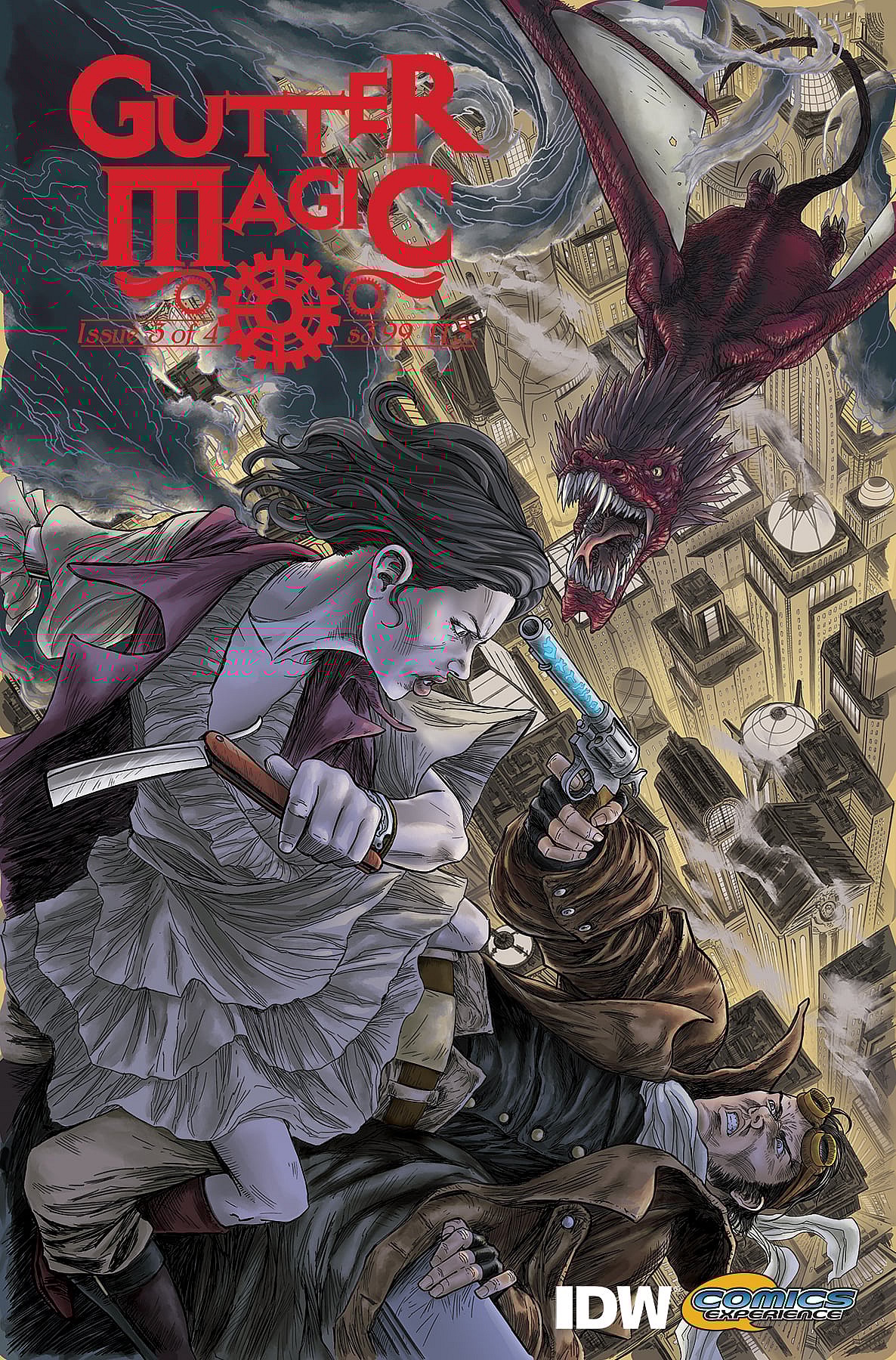 Gutter Magic #3 (of 4) Cover