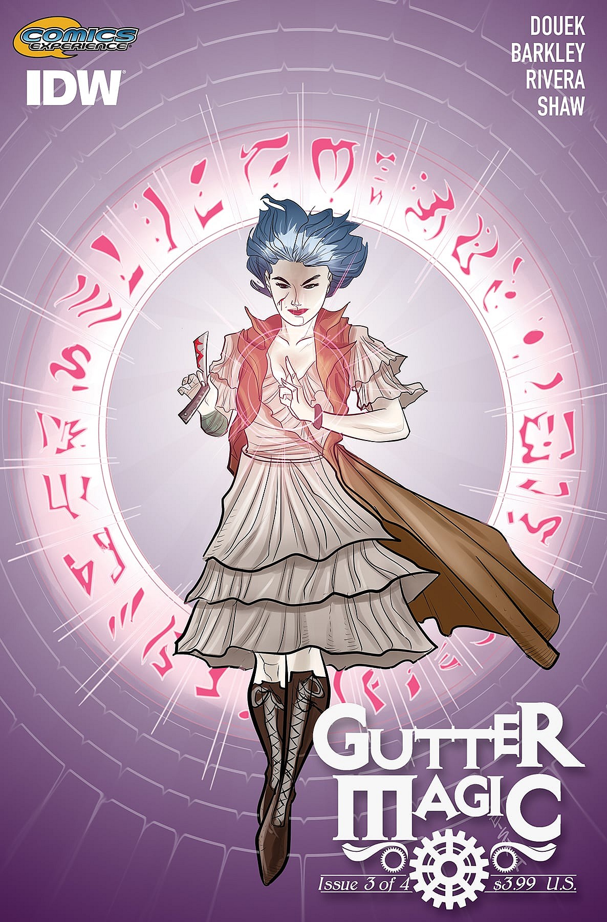 Gutter Magic #3 (of 4) Cover