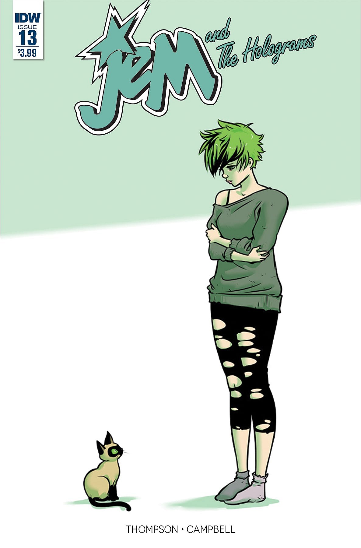 Jem and the Holograms #13: Dark Jem, Part 3 Cover