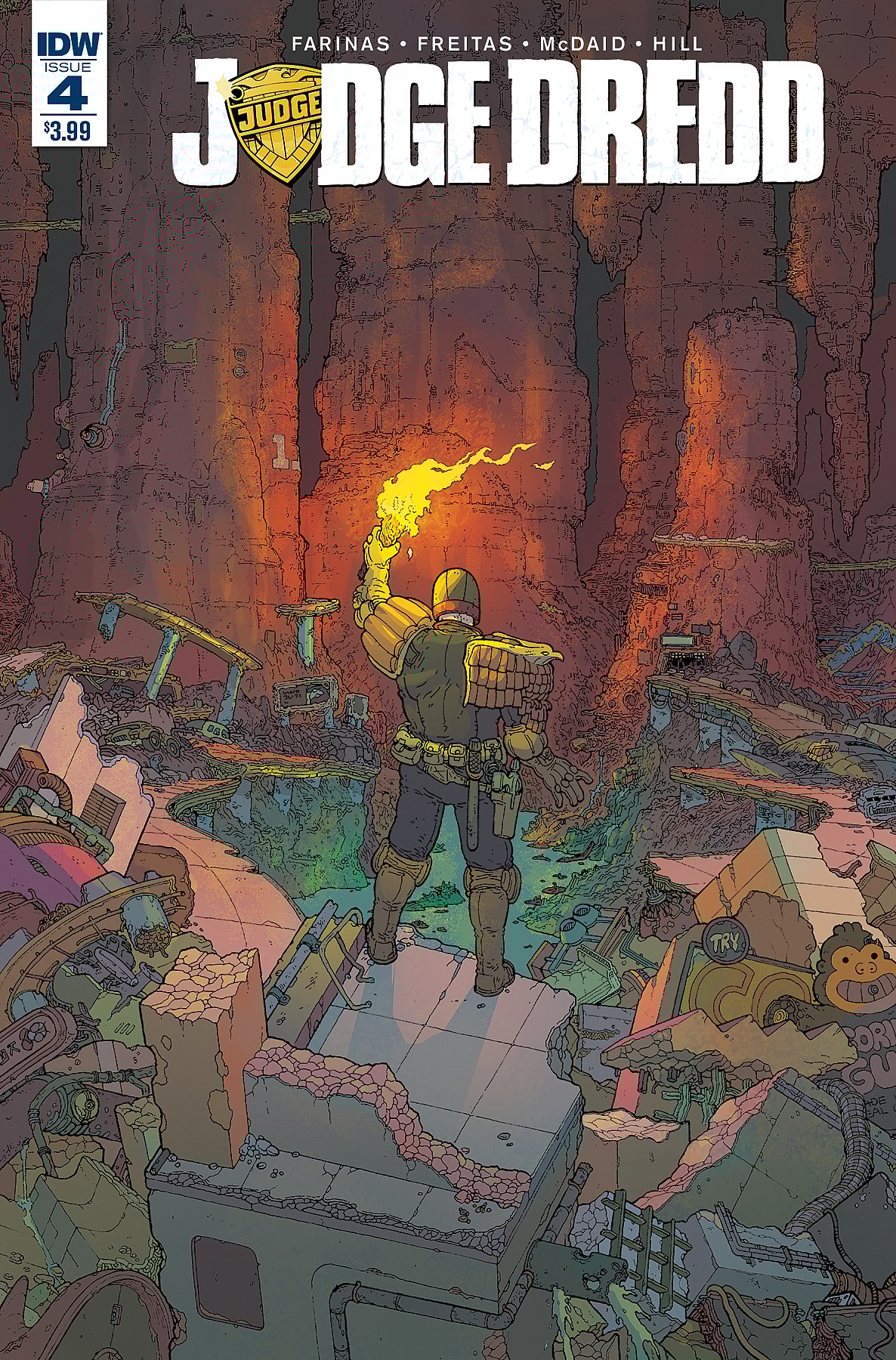 Judge Dredd #4 Cover