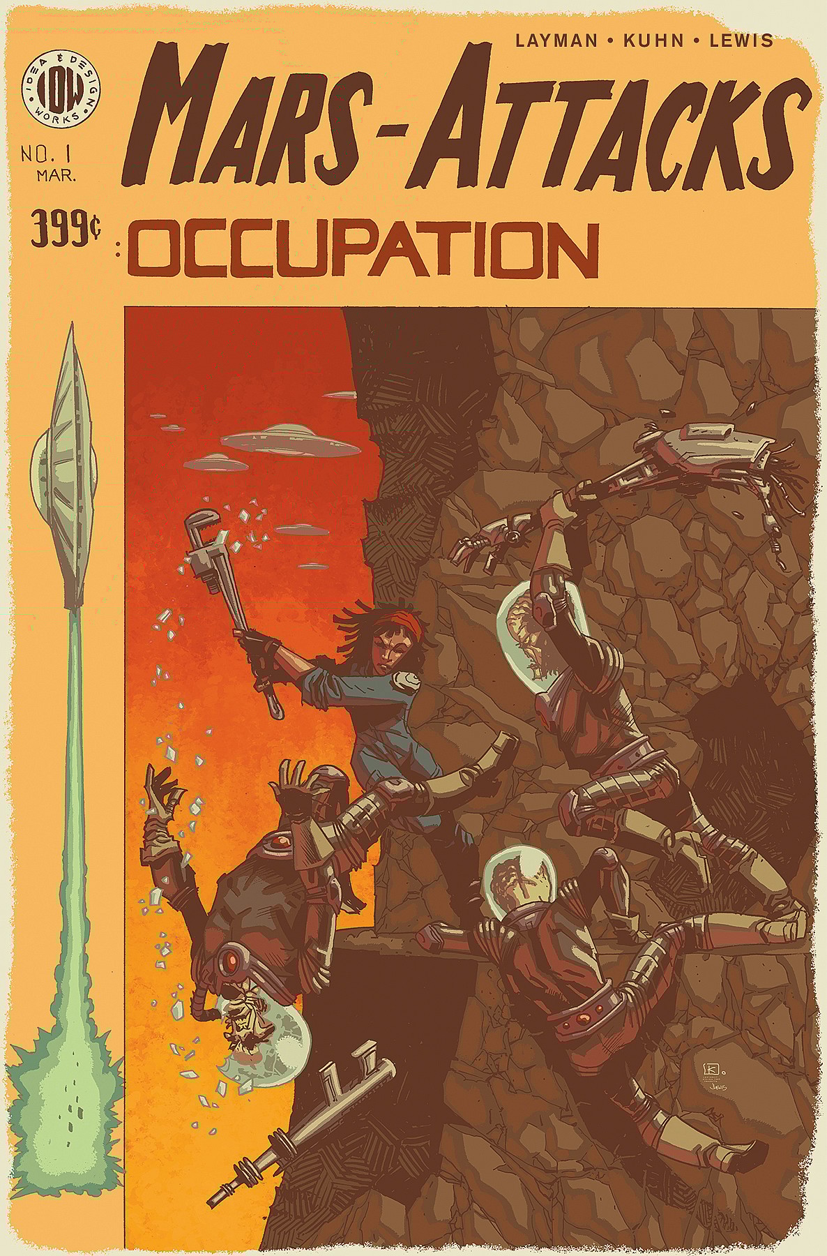 Mars Attacks: Occupation #1 (of 5)—Cover