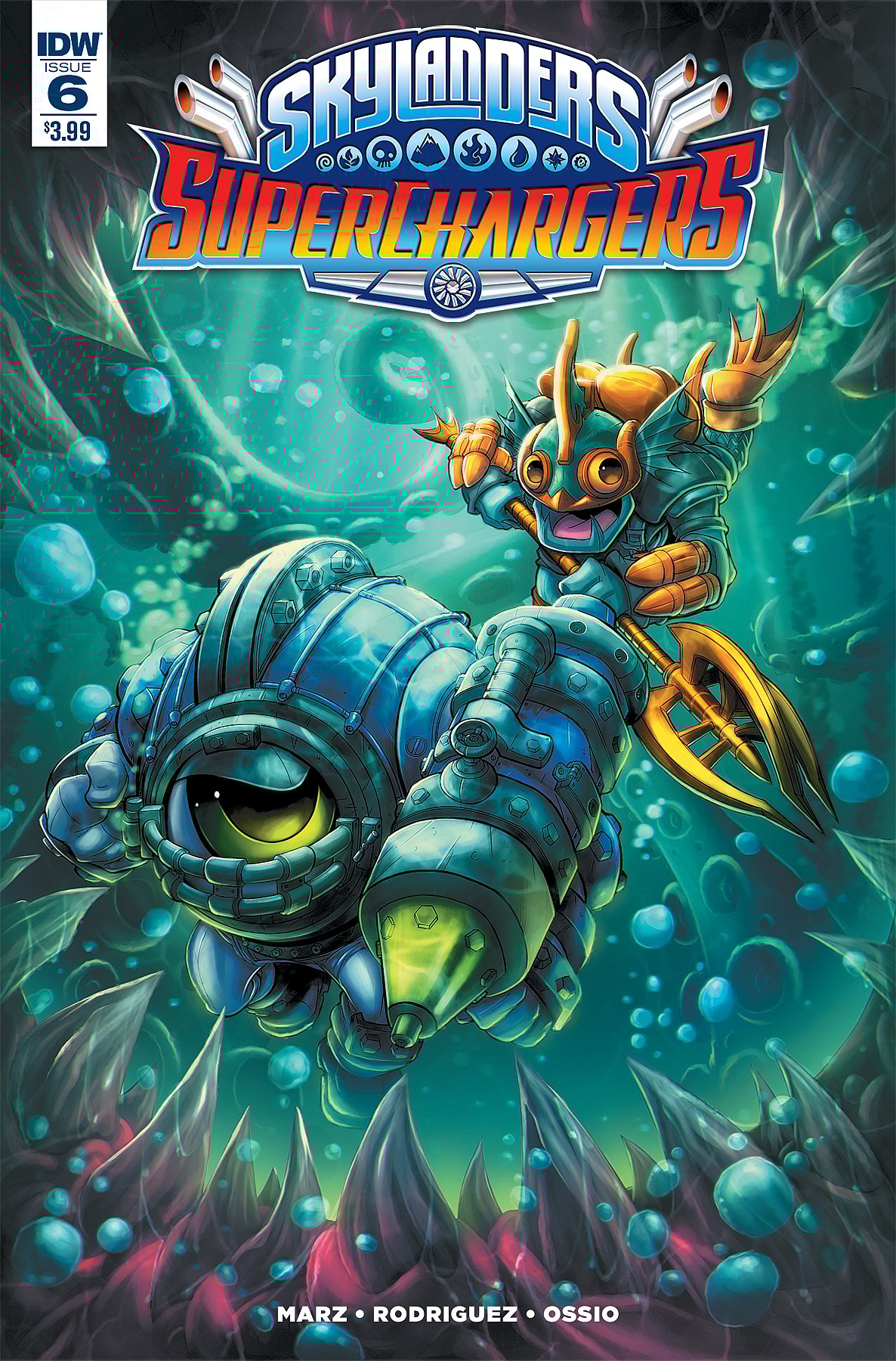 Skylanders Superchargers #6 Cover