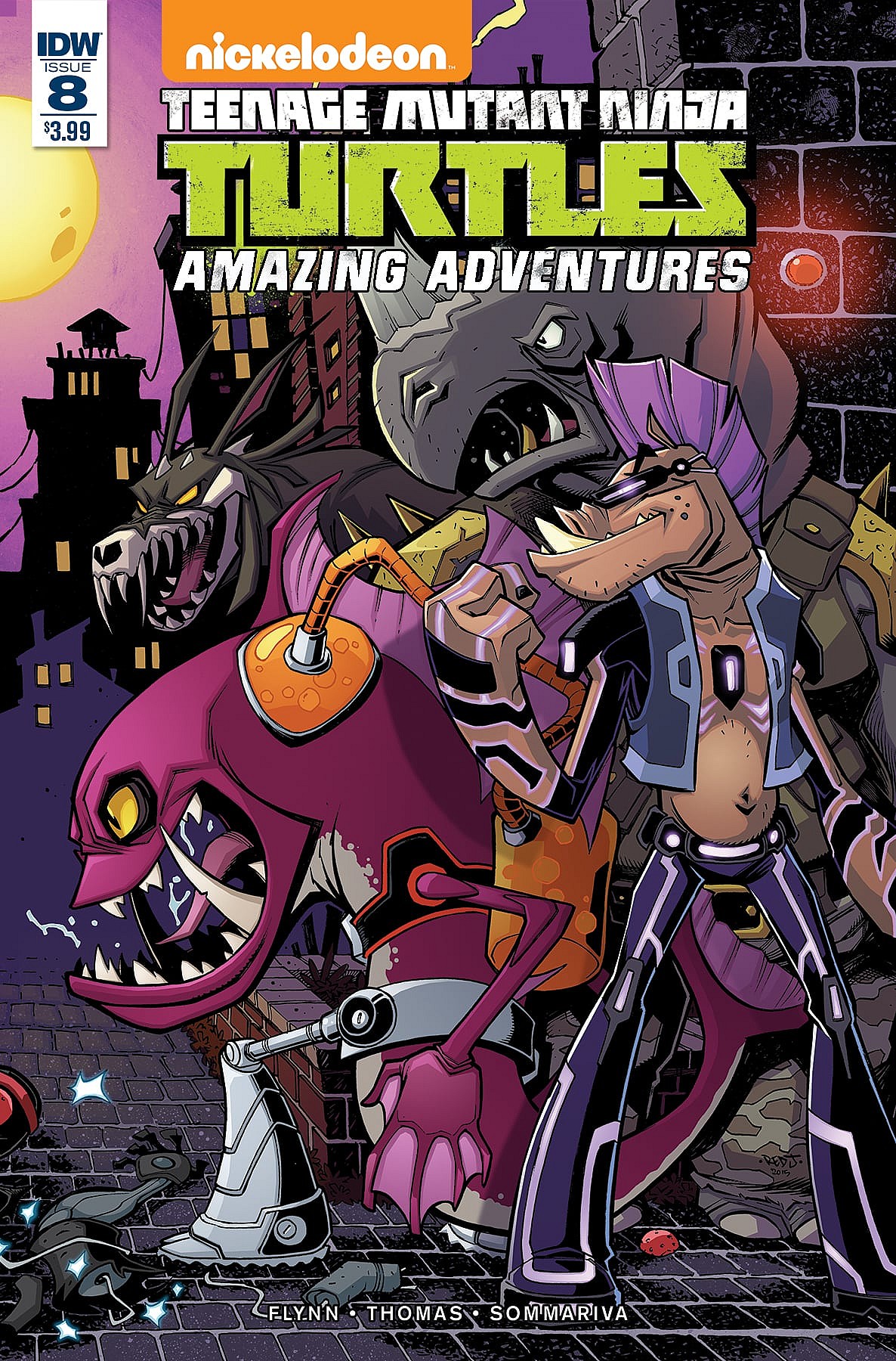 Teenage Mutant Ninja Turtles: Amazing Adventures #8 Cover