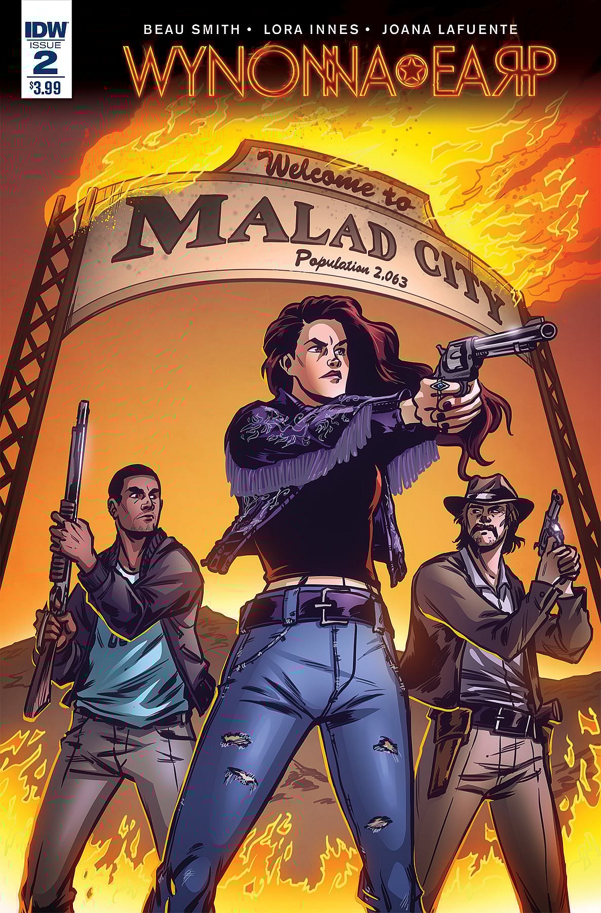 Wynonna Earp #2 Cover