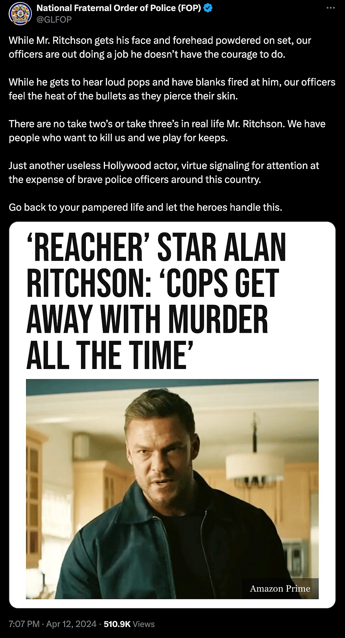 National Fraternal Order of Police (@GLFOP) on X