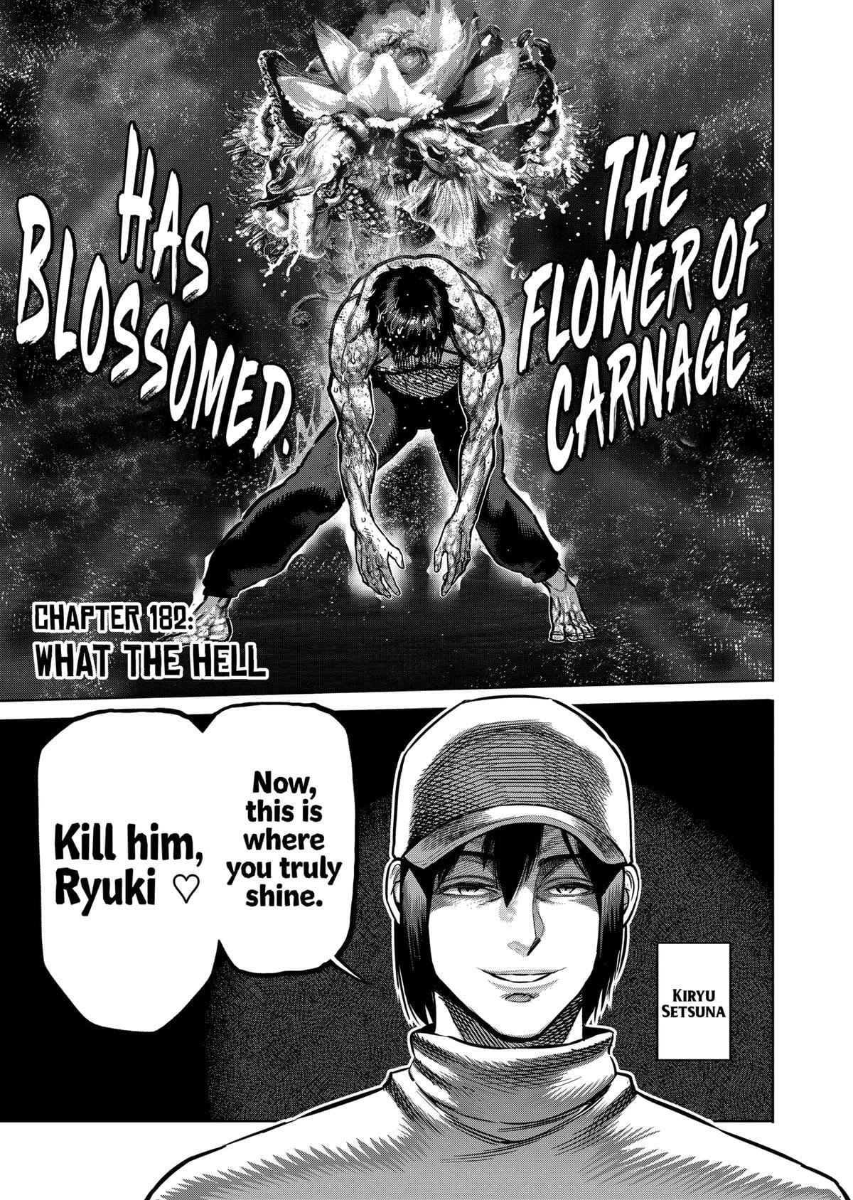 ryuki the flower of carnage has blossomed