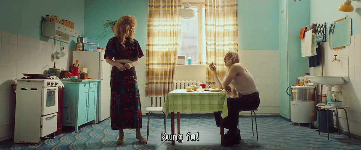 Invisible Fight with Kung Fu action