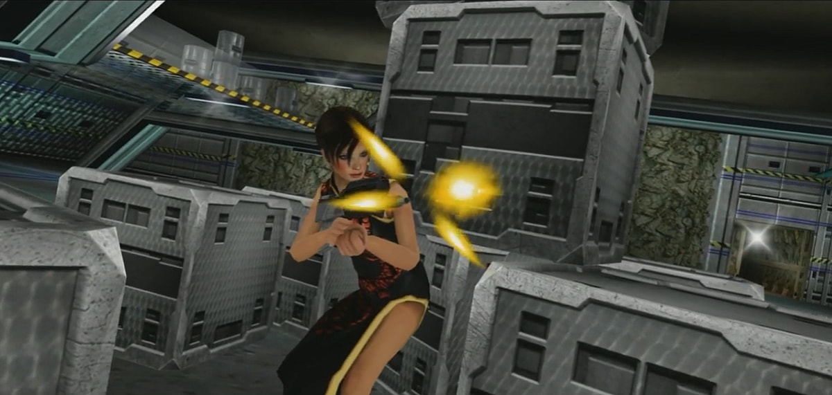 Joanna Dark (Eveline Fischer) dressed to kill in Perfect Dark (2010), Microsoft Game Studios