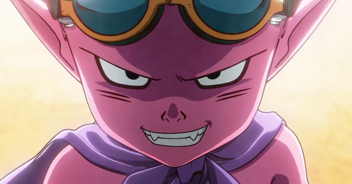 Beelzebub (Mutsumi Tamura) prepares to prove his Fiendish worth in Sand Land: The Series (2023), Sunrise, Kamikaze Douga, and ANIMA
