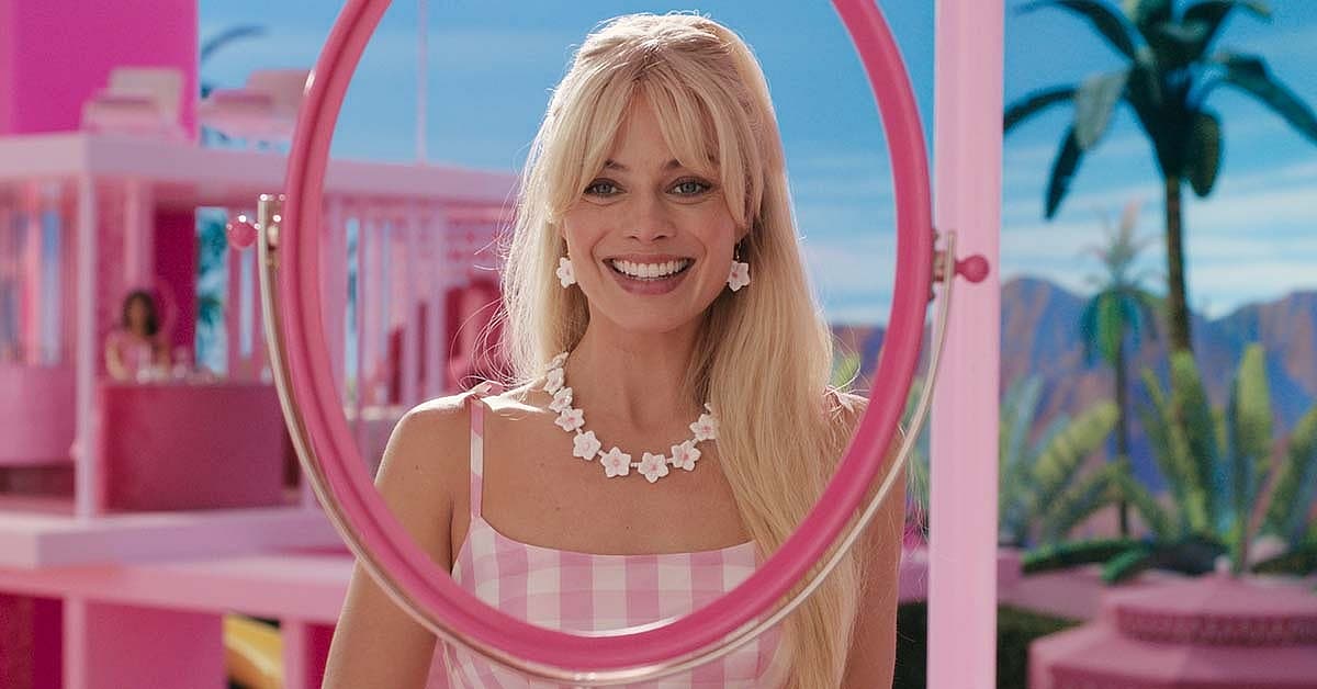barbie mirror