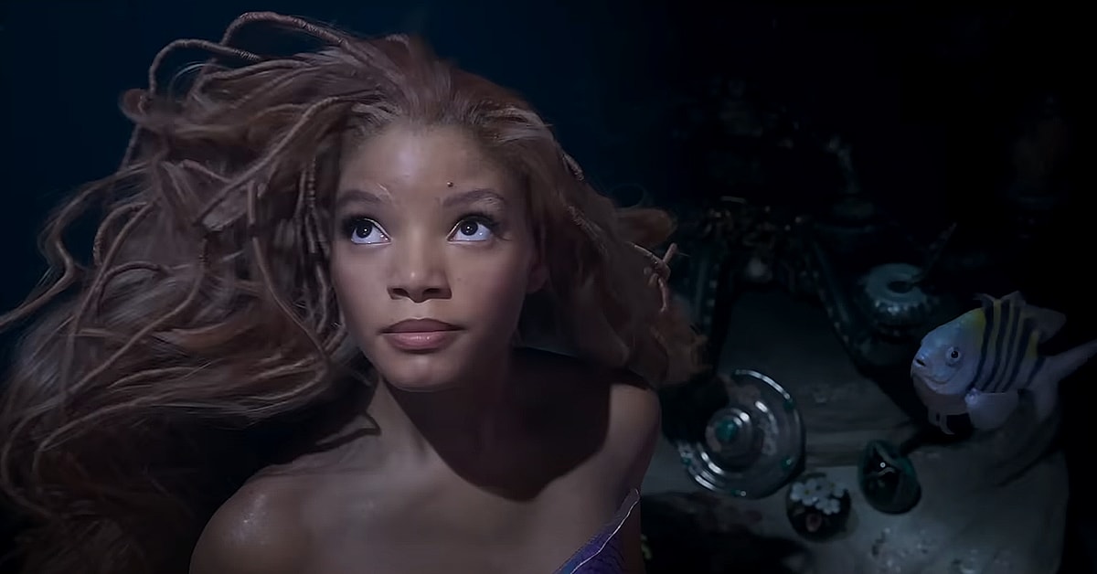 Ariel (Halle Bailey) dreams of a life above the water in "The Little Mermaid" (2023), Walt Disney Pictures