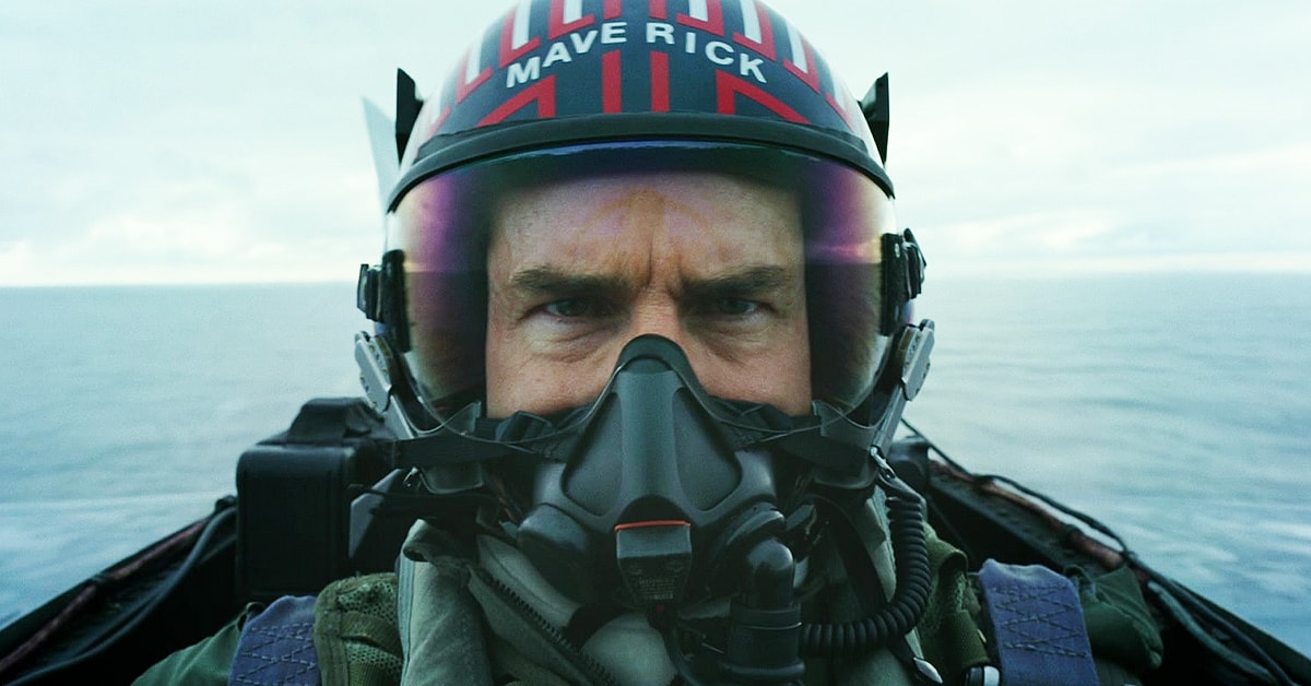 Maverick (Tom Cruise) puts his faith in his team as they prepare to execute their mission in Top Gun: Maverick (2022), Paramount Pictures