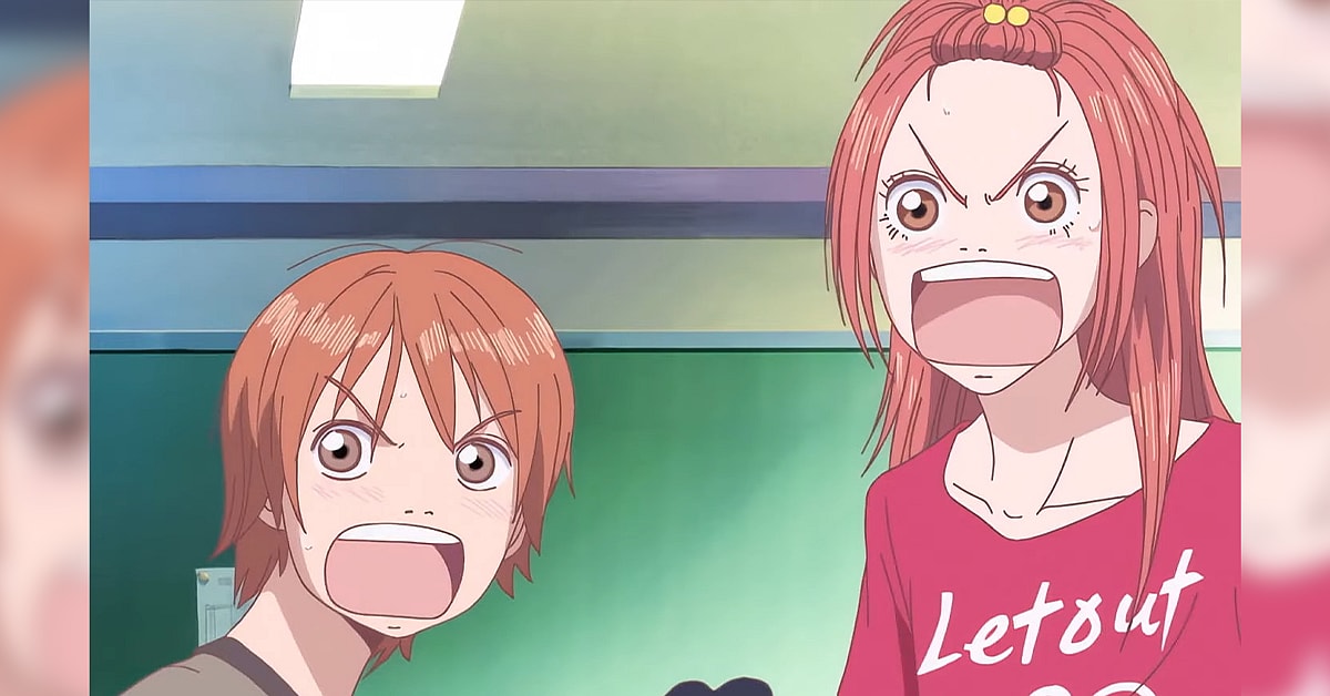 Hitomi Otani (Howard Wang) and Risa Koizumi (Amber Lee Connors) in Lovely Complex Episode 1 "Summer of 1st Grade! I Will Get Myself a Boyfriend!" (2007), Toei Animation