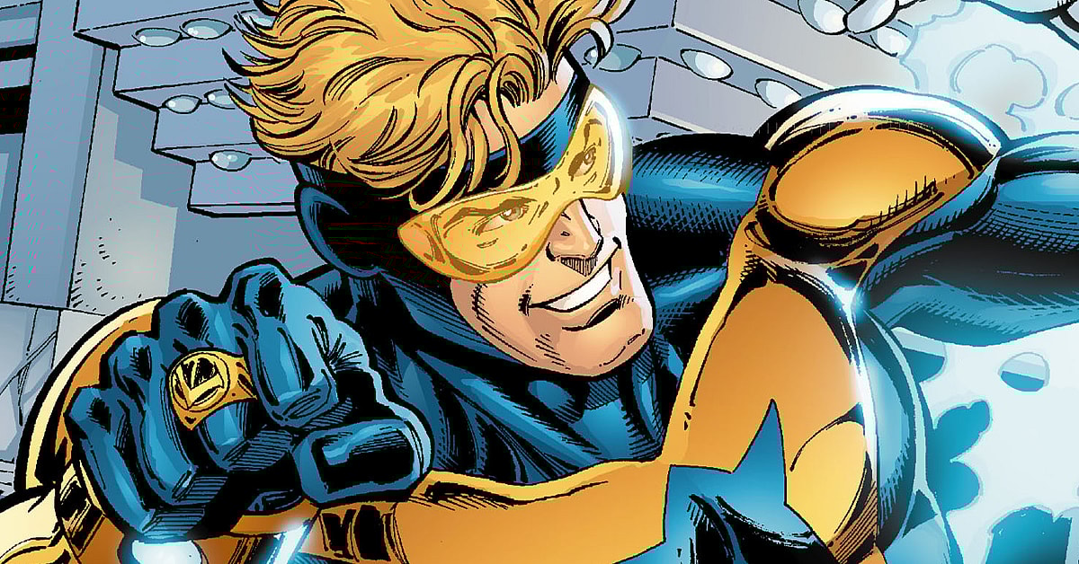 Booster Gold takes on the Royal Flush Gang in Booster Gold Vol. 2 #1 