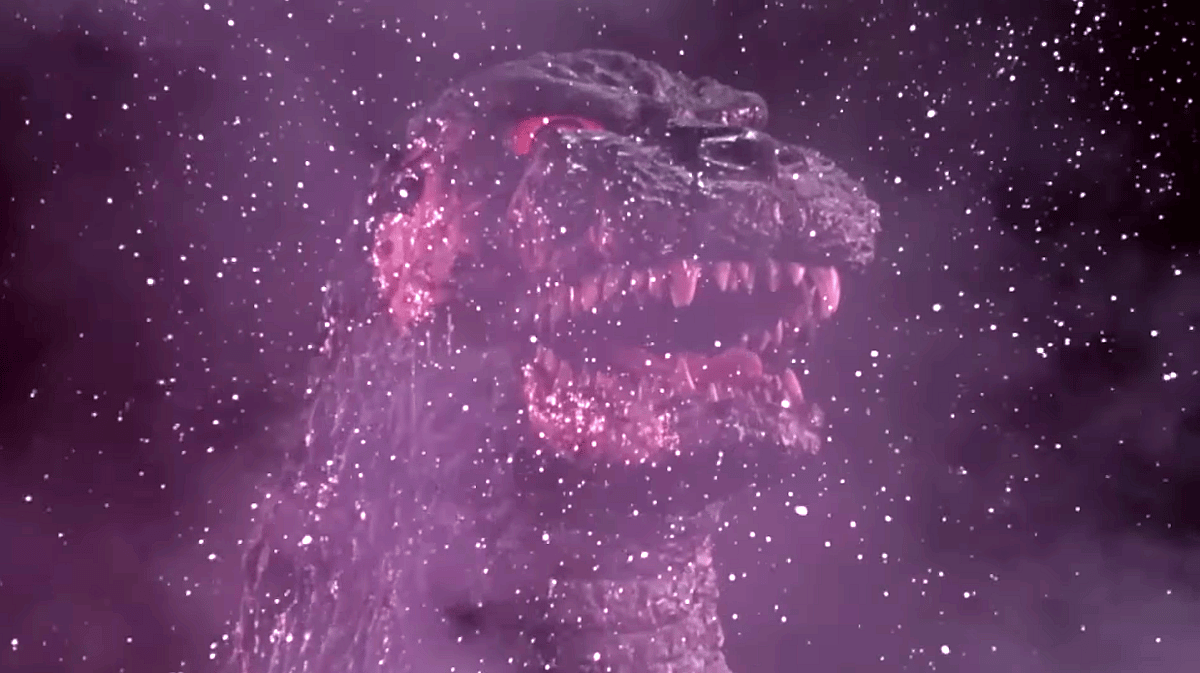 Godzilla melts away in Godzilla vs. Destoroyah (1995), Toho Co. Ltd.