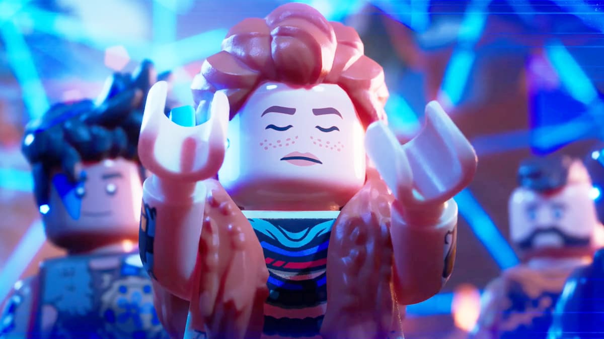 Aloy (Ashly Burch) taps into her inner builder abilities in LEGO Horizon Adventures (2024), Guerilla Games