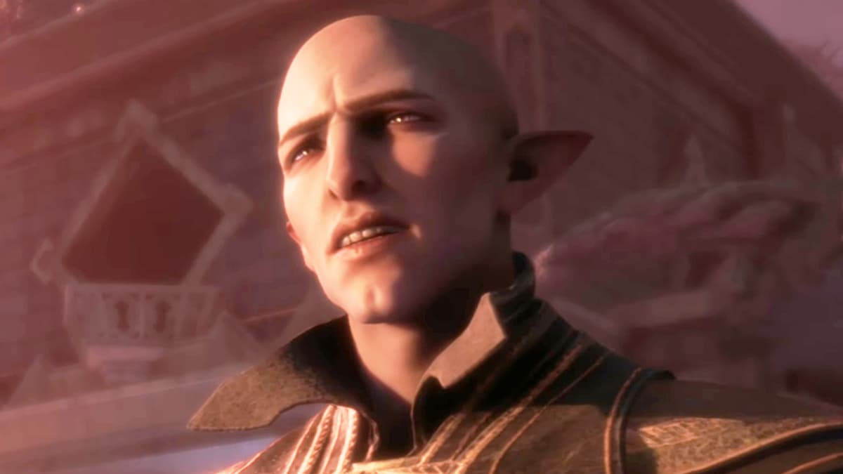 Solas (Gareth David-Lloyd) refuses to listen to reason in Dragon Age: The Veilguard (2024), BioWare