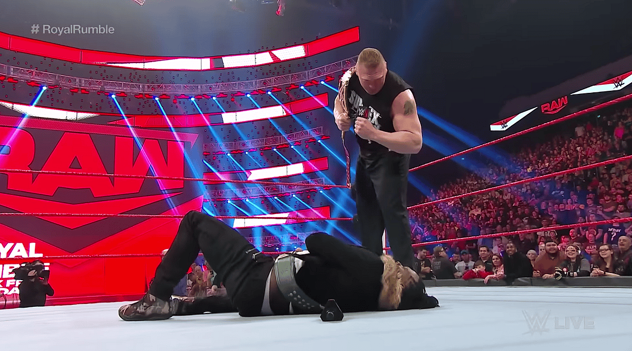 Brock Lesnar sends R-Truth to Suplex City: Raw, Jan. 13, 2020