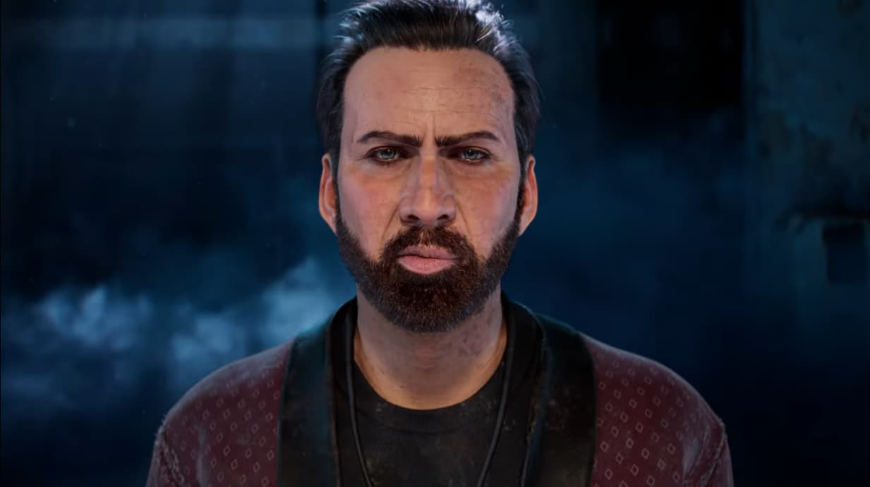 Nicholas Cage via Dead by Daylight: Nicolas Cage | Teaser, Dead by Daylight, YouTube