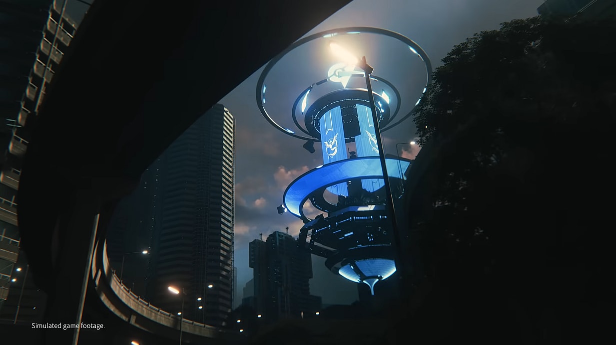 A Pokémon Gym owned by Team Mystic in A new challenge is here: SHADOW RAIDS, Pokémon GO, YouTube