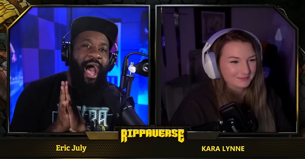 Eric July interviews Kara Lynne on Rippaverse via YouTube