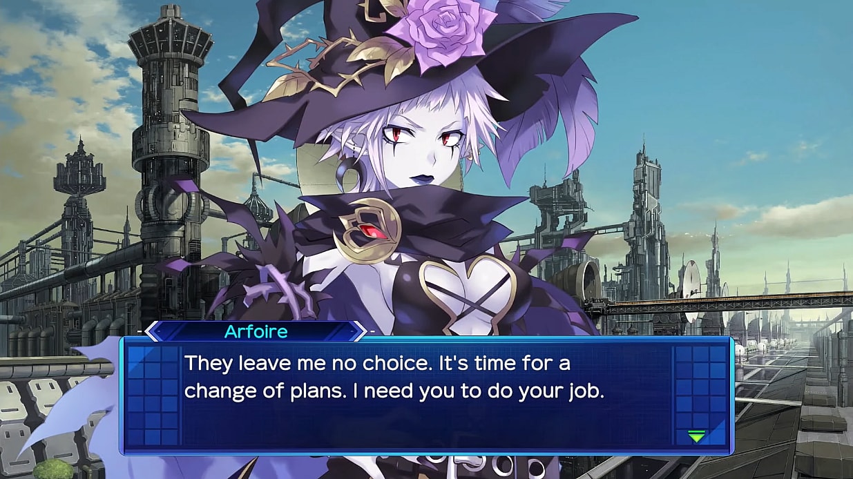 Arfoire changes her plans via Neptunia: Sisters VS Sisters (2023), Idea Factory International
