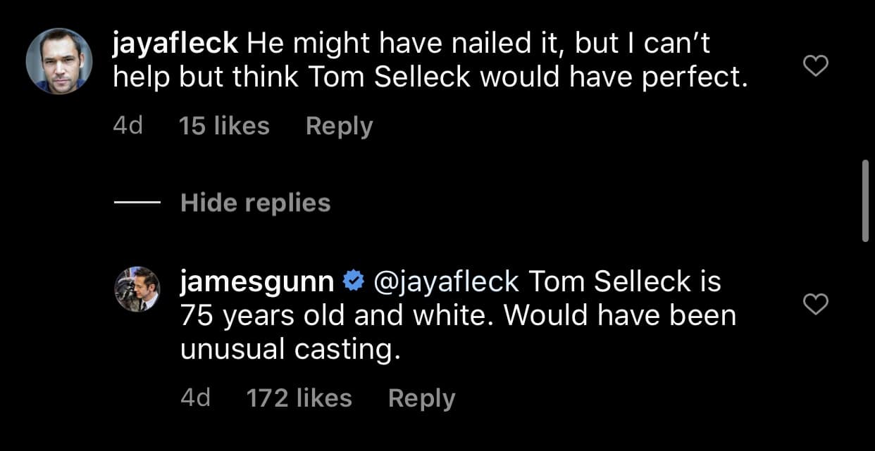 The Suicide Squad Director James Gunn Voices His Support for 'Race-Bending' Characters