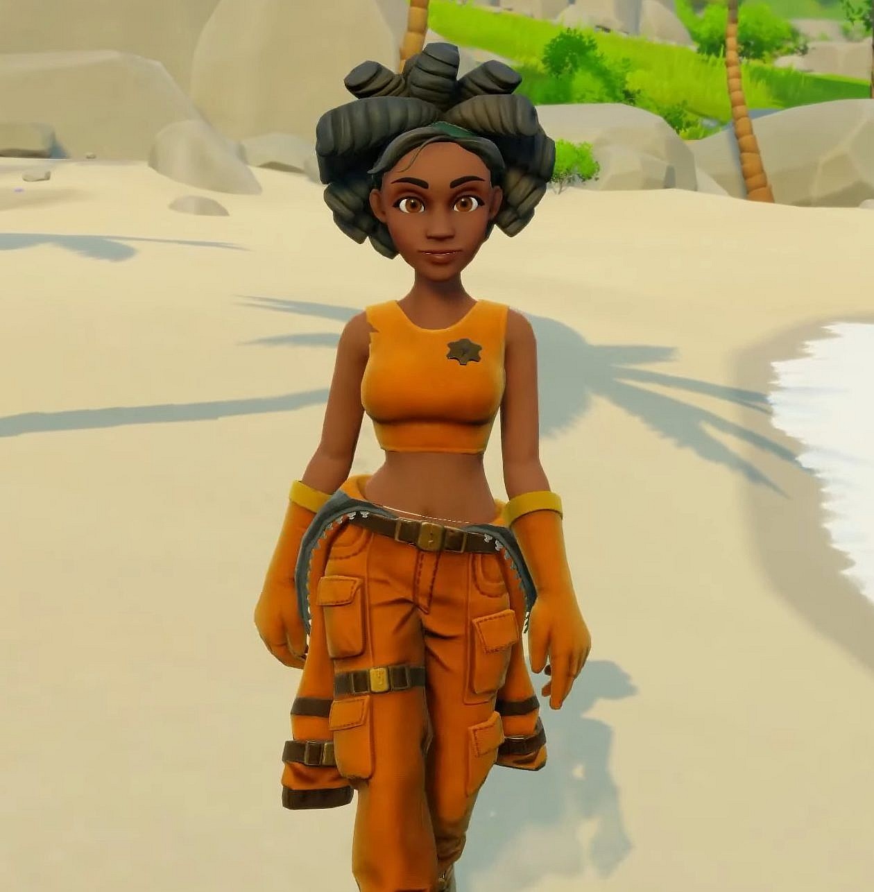 An example of the character's customizable avatar in Farm Folks (TBA), Crytivo
