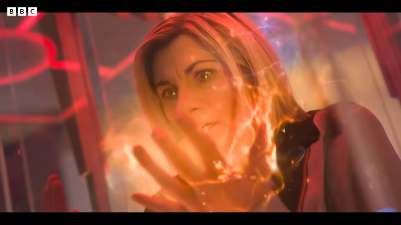 The Thirteen Doctor (Jodie Whitaker) begins to destabilize in Doctor Who "The Power of the Doctor" Special (2022), BBC
