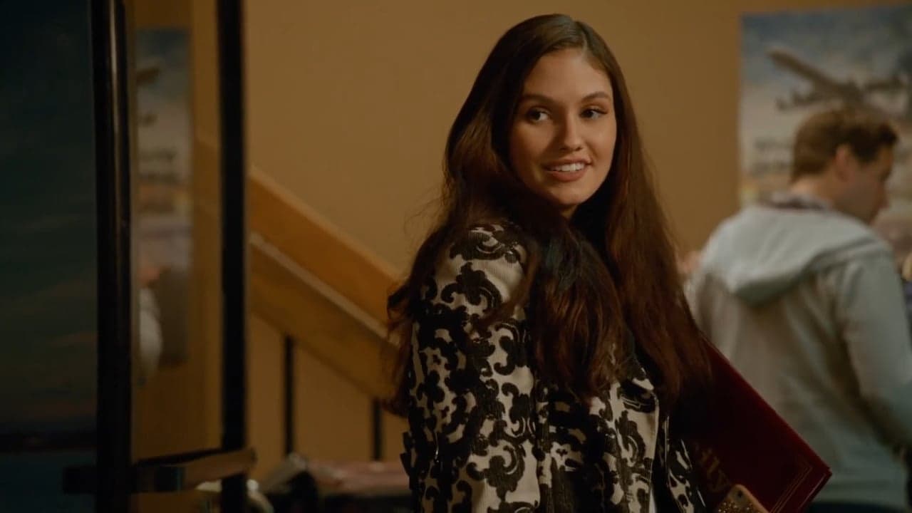 Rachel Diaz (Ronni Hawk) leaves for Paris in Stuck in the Middle Season 3 Episode 2 "Stuck with Racehl's Secret" (2018), Disney