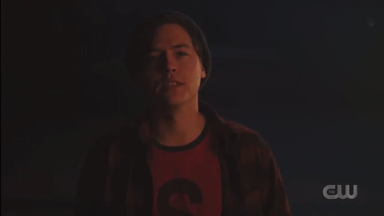 The ghost of Jughead (Cole Sprouse) drops Betty (Lili Reinhart) back off in her High School days in Riverdale Season 7 Episode 20 "Chapter One Hundred Thirty-Seven: Goodbye, Riverdale"