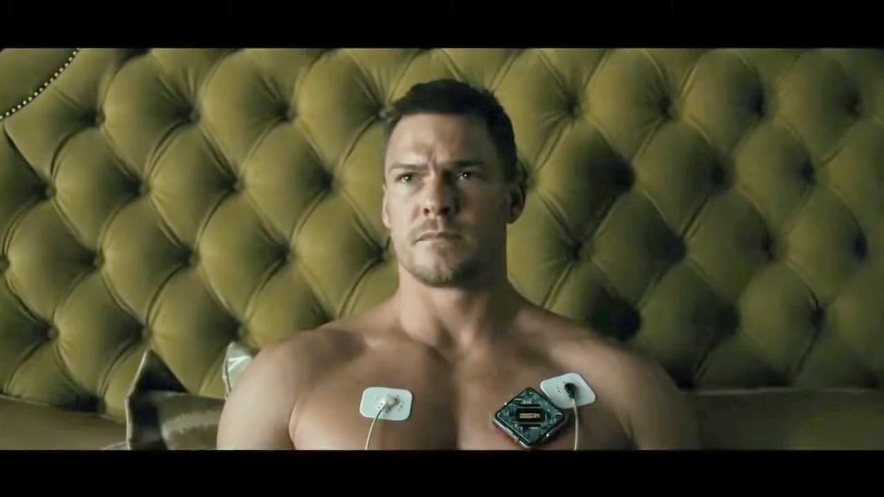 Hank Hall (Alan Ritchson) prepares to meet his end at the hands of the Red Hood (Curran Walters) in Titans Season 3 Episode 3 "Hank & Dove" (2021), HBO