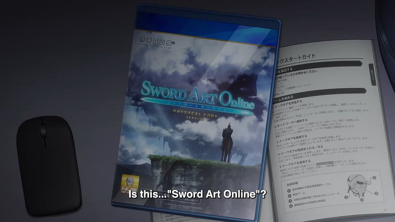 Kirito is introduced to a new game in Sword Art Online: Progressive - Aria of a Starless Night