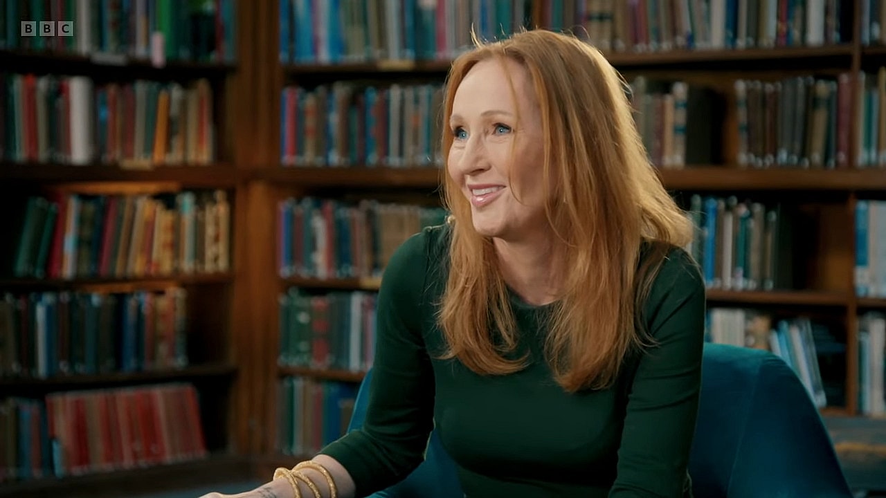 J.K. Rowling speaks with Stephen Fry for the BBC One Special 'Fantastic Beasts: A Natural History' (2022)