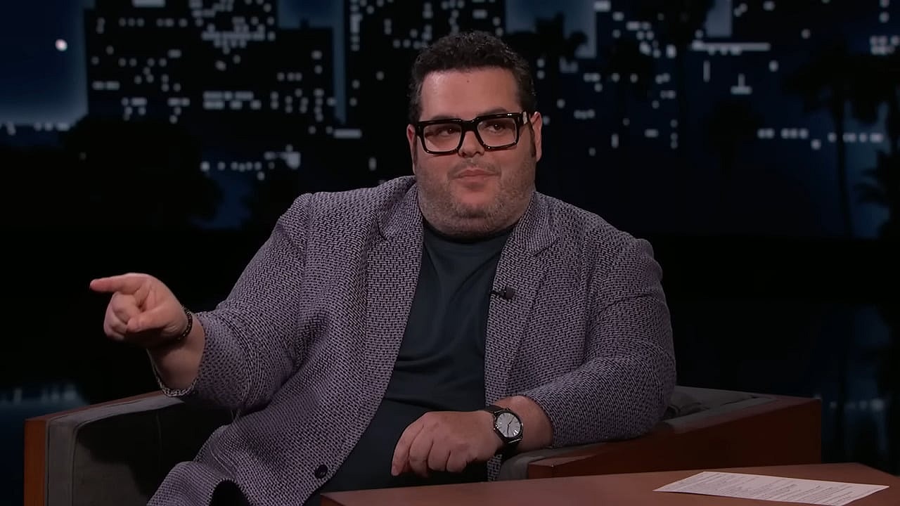 Josh Gad claims to have been haunted while filming in Australia during an appearance on Jimmy Kimmel Live! (2022), ABC