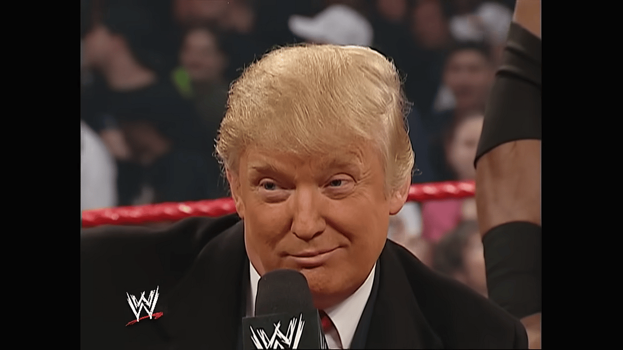 Mr. McMahon and Donald Trump's Battle of the Billionaires Contract Signing via WWE, YouTube