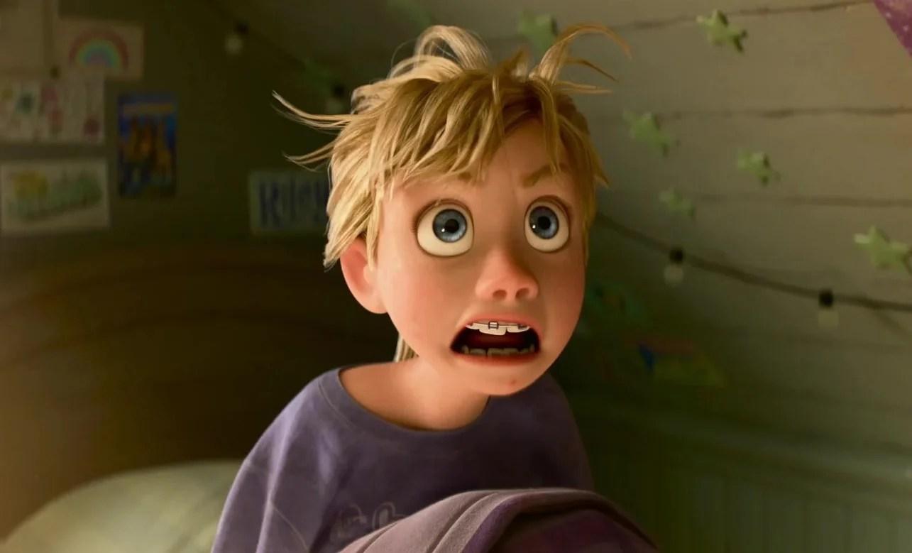 Riley (Kensington Tallman) officially hits puberty in Inside Out 2 (2024), Disney/Pixar