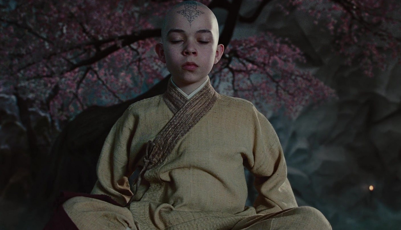 aang meditating